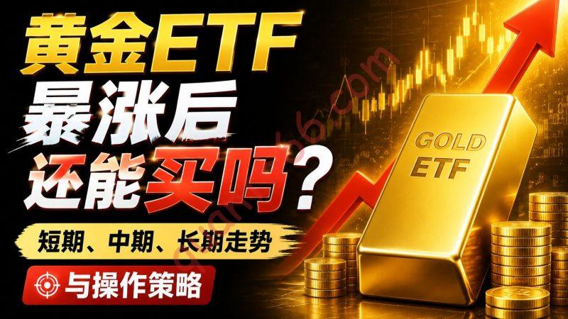 黄金ETF暴涨后还能买吗?短期、中期、长期走势与操作策略-野生量化员